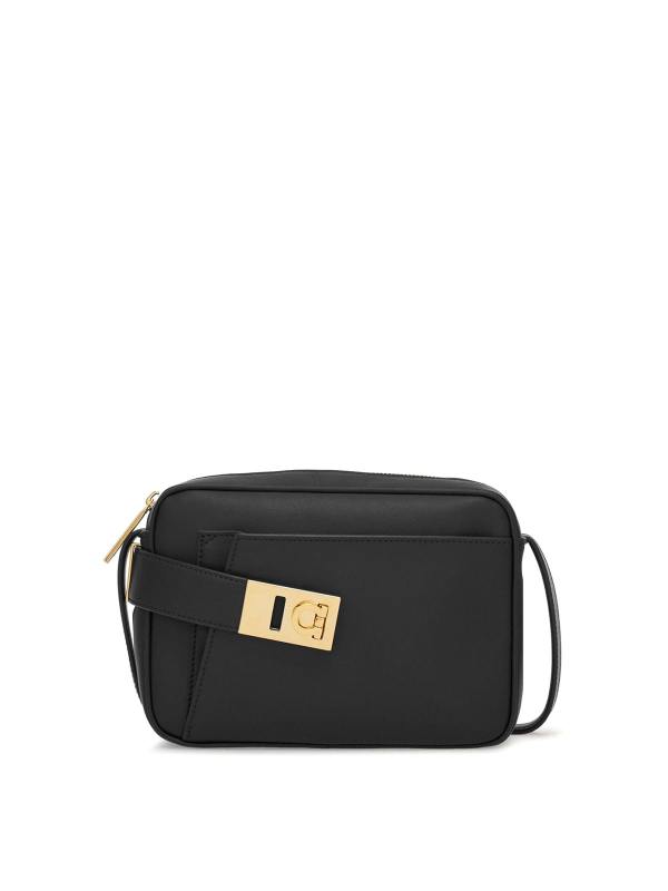 Ferragamo Sac Porté Épaule - Noir