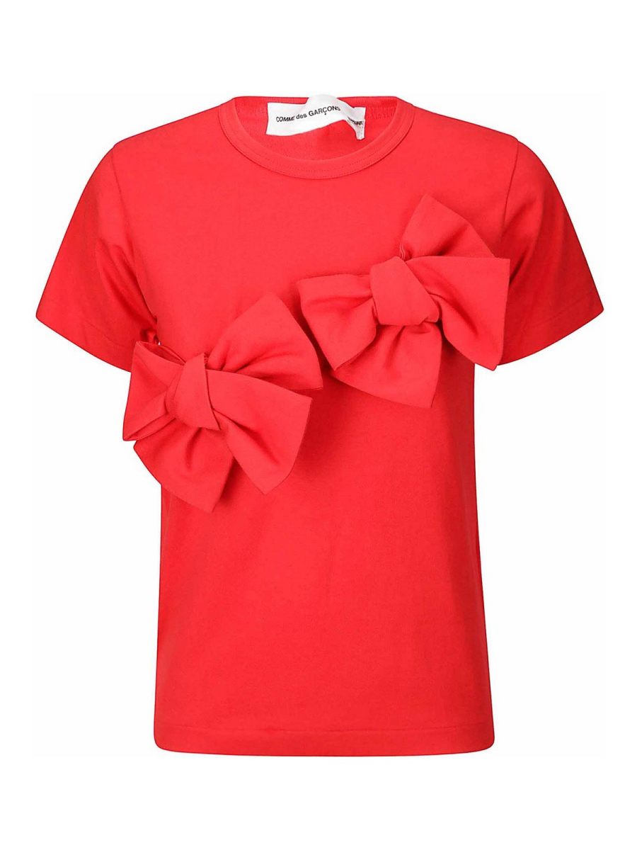 Comme Des Garcons T-Shirt - Rouge