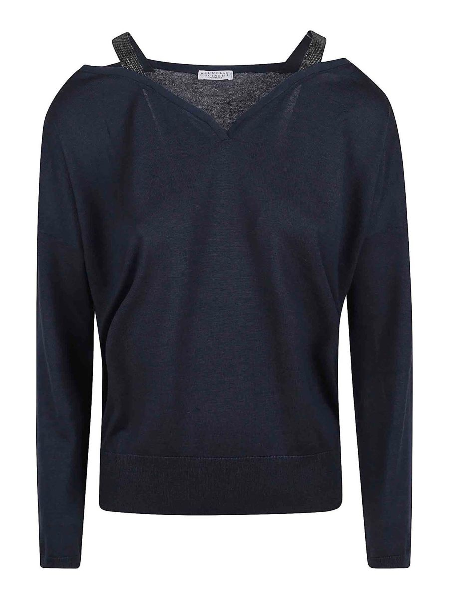Brunello Cucinelli Top - Bleu