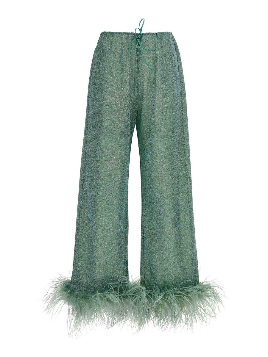 Oséree Pantalons Décontractés - Bleu Clair