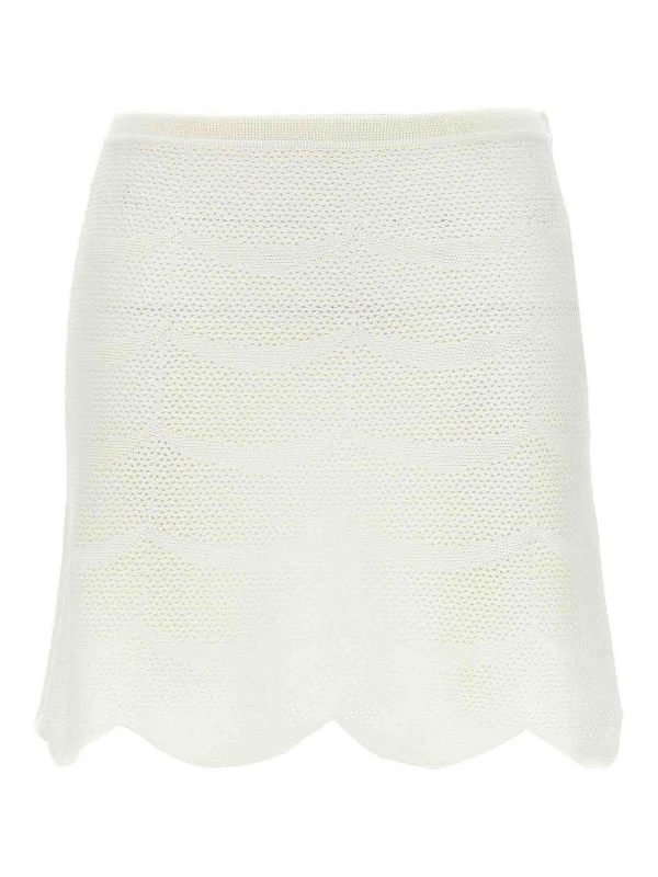 Tom Ford Jupe Midi - Blanc