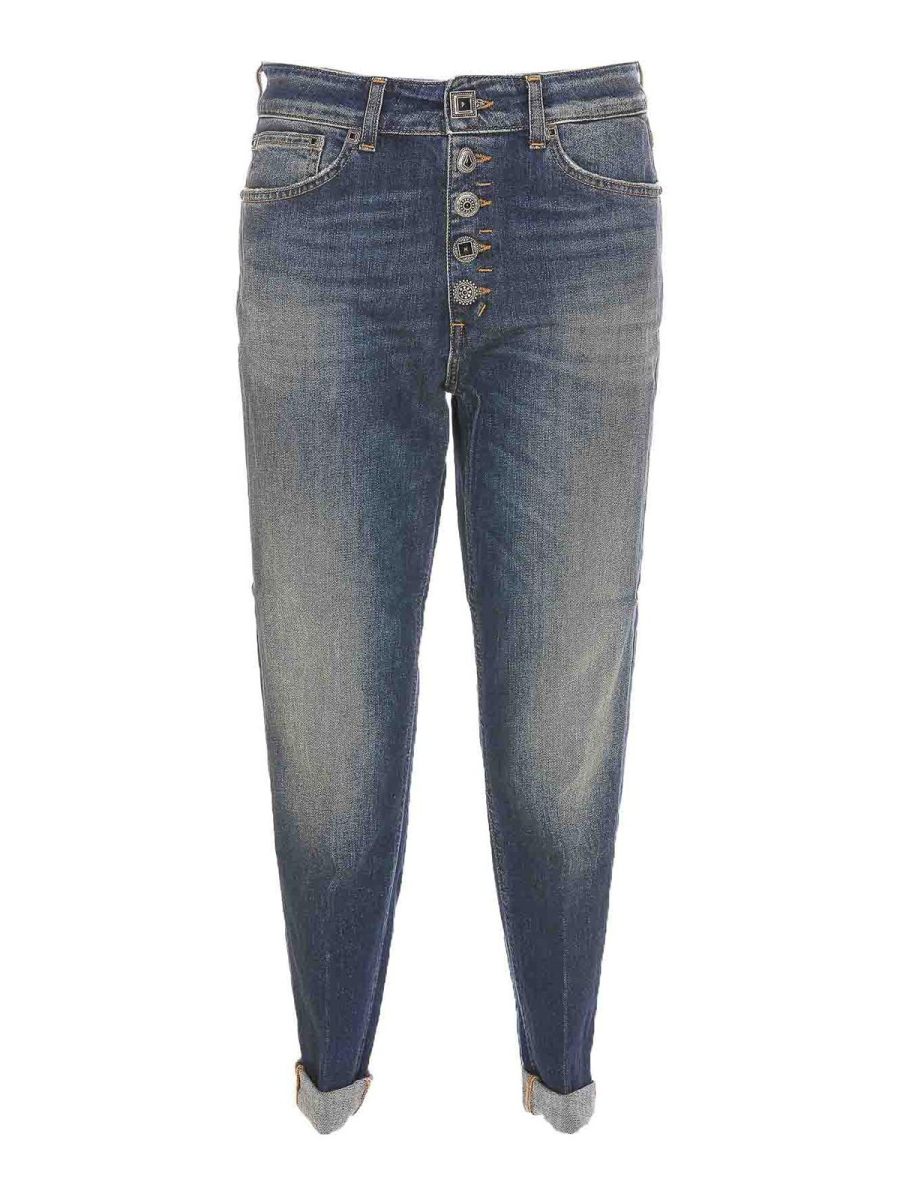 Dondup Jean Bootcut - Bleu