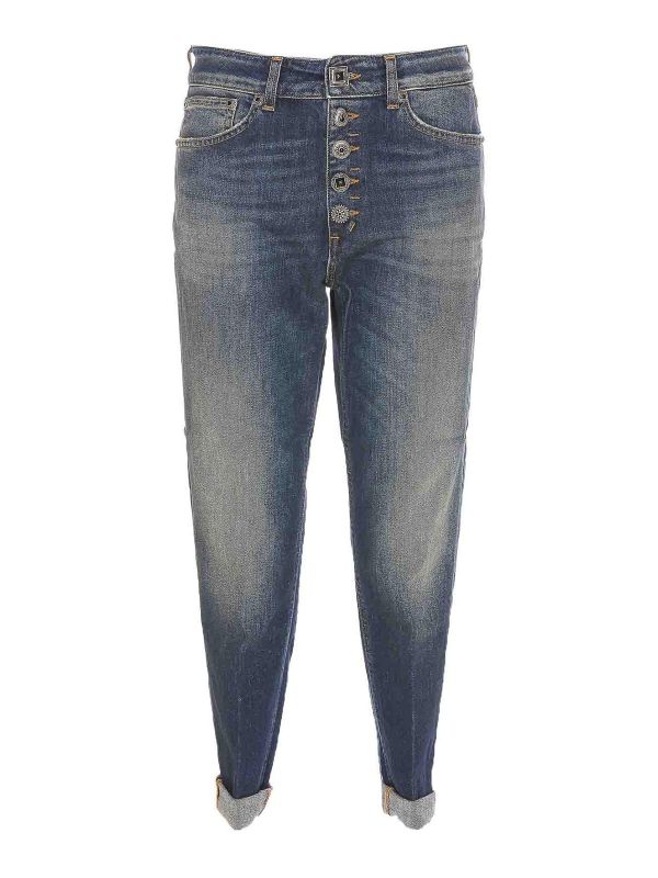 Dondup Jean Bootcut - Bleu