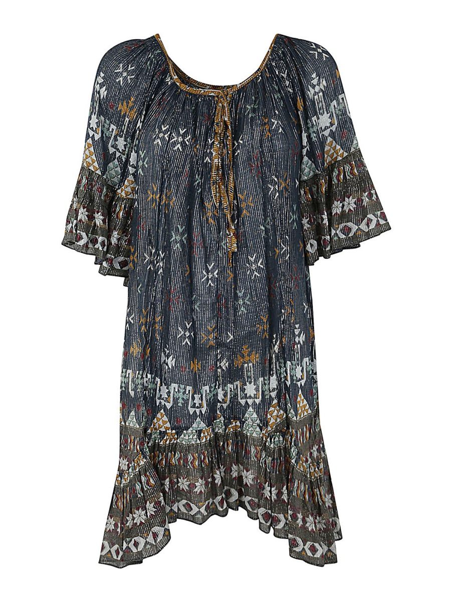 Isabel Marant Etoile Robe Au Genou - Bleu