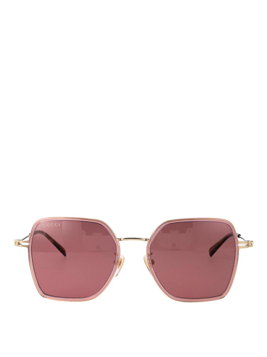 Gucci Lunettes De Soleil - Couleur Chair