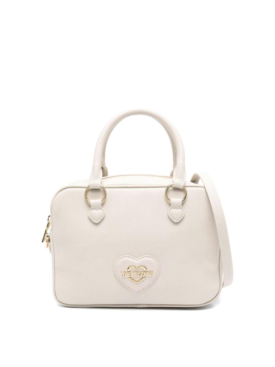 Moschino Sac Porté Épaule - Blanc