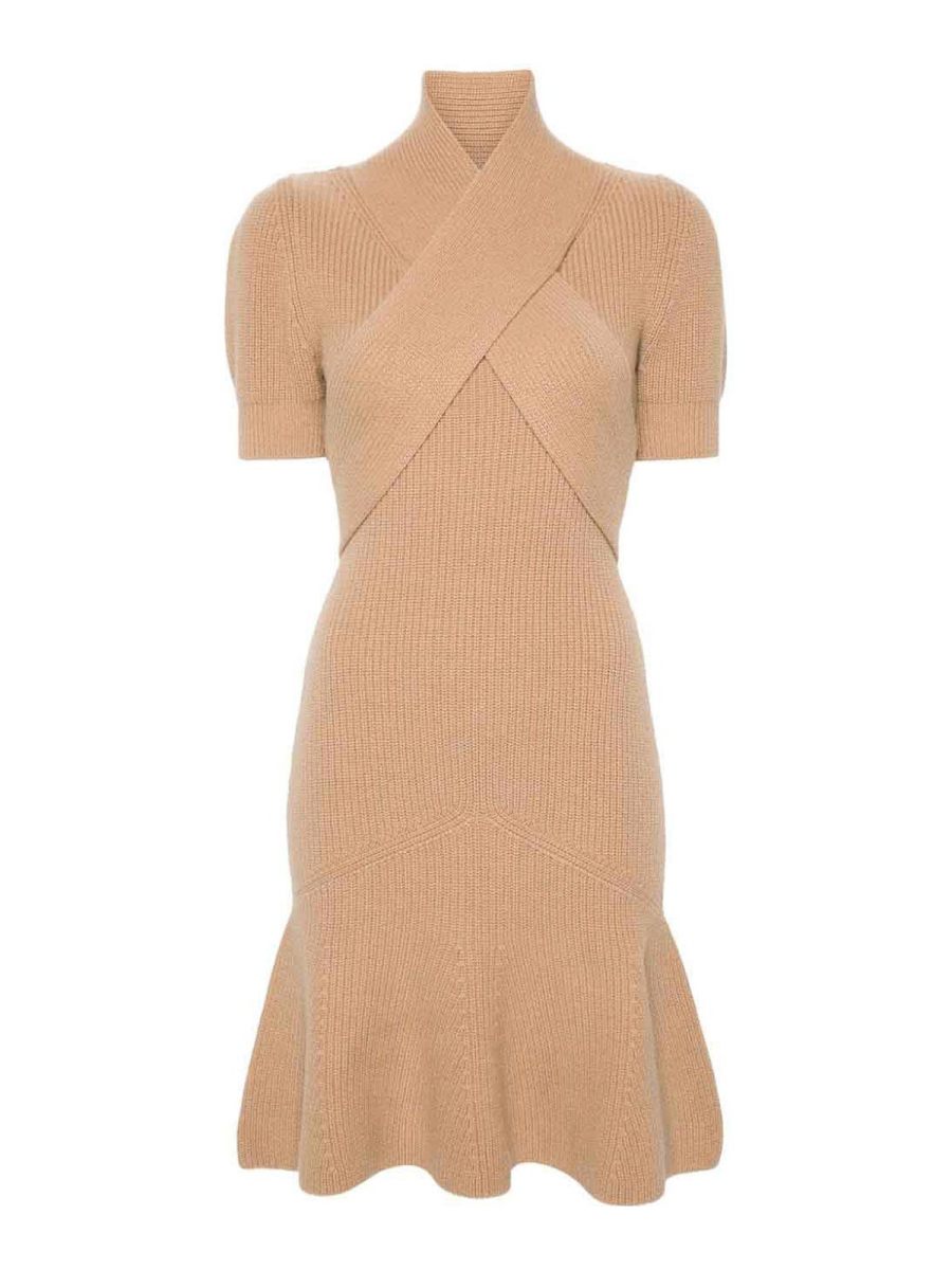 Patou Robe Courte - Beige