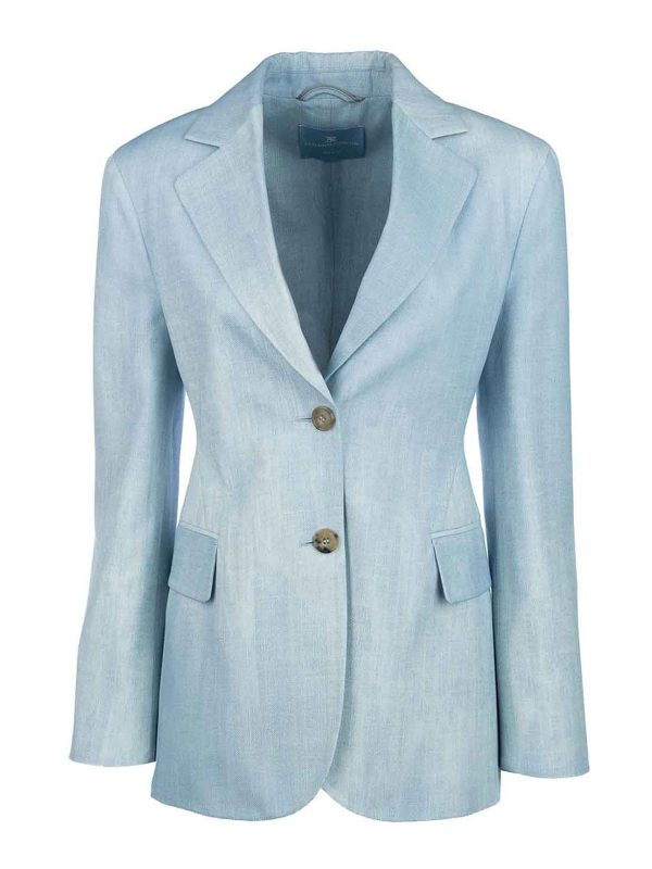Ermanno Scervino Veste En Jean - Bleu Clair