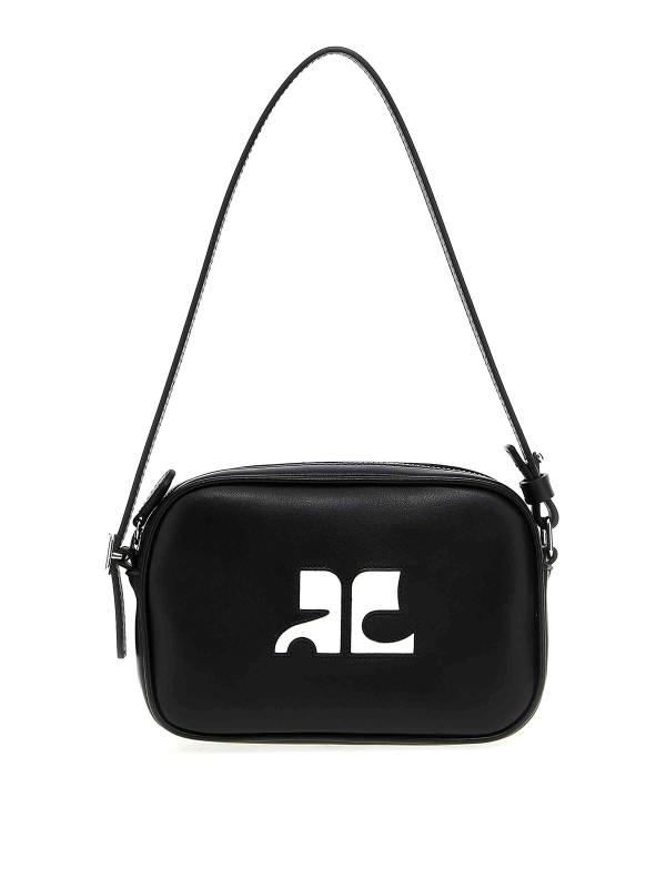 Courreges Sac Porté Épaule - Noir