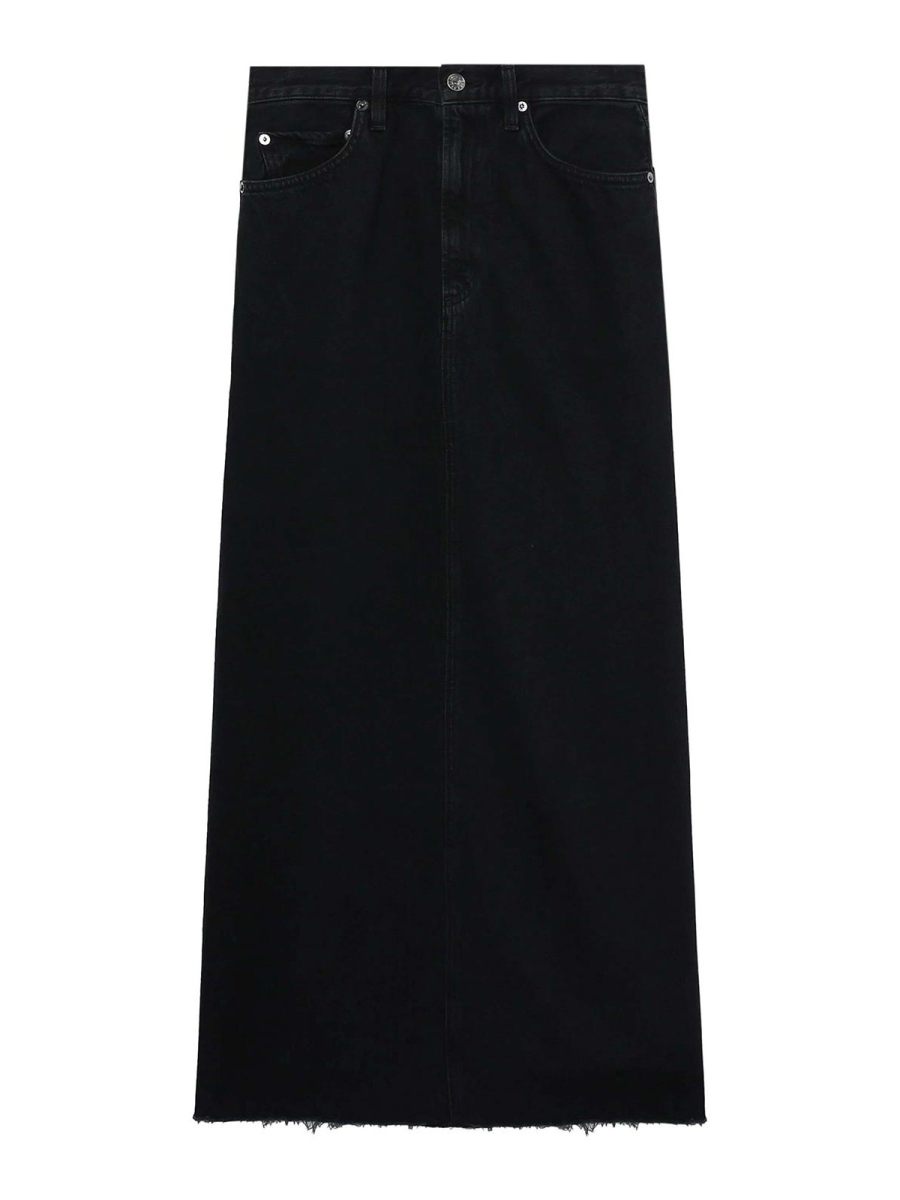 Agolde Jupe Longue - Noir
