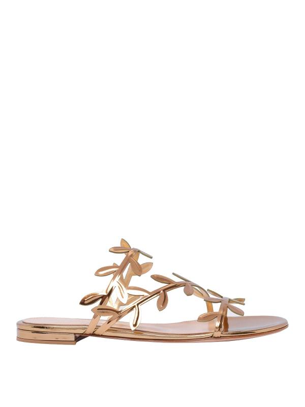 Gianvito Rossi Sandales - Or