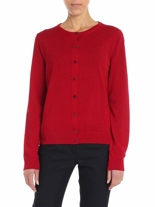 Fuzzi Cardigan - Rouge