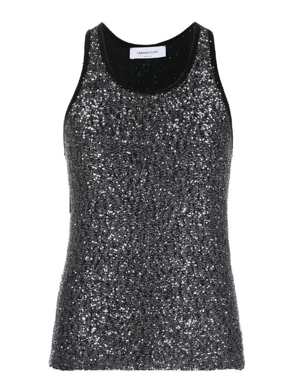 Fabiana Filippi Top - Noir
