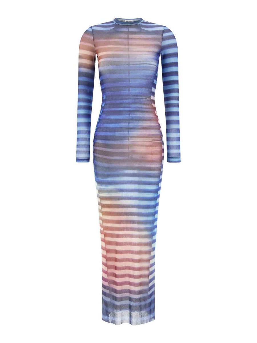 Jean Paul Gaultier Robe Au Genou - Multicolore