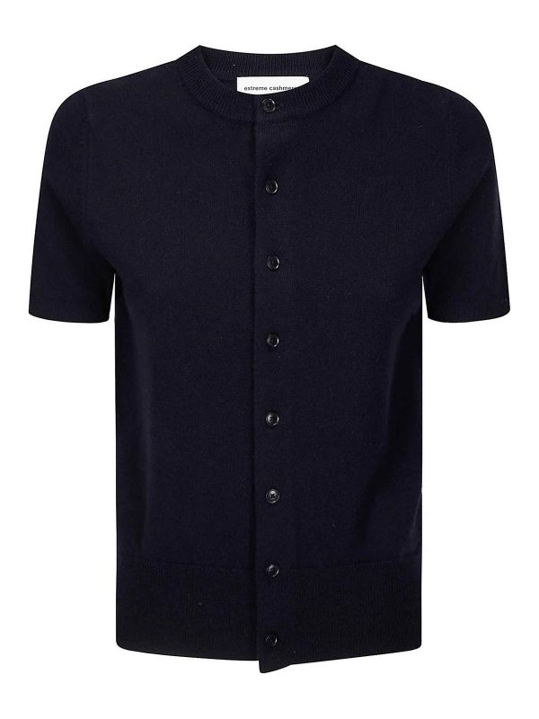 Extreme Cashmere Cardigan - Bleu Foncé