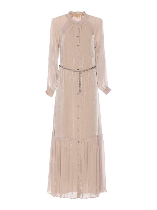 Michael Michael Kors Robe Au Genou - Beige
