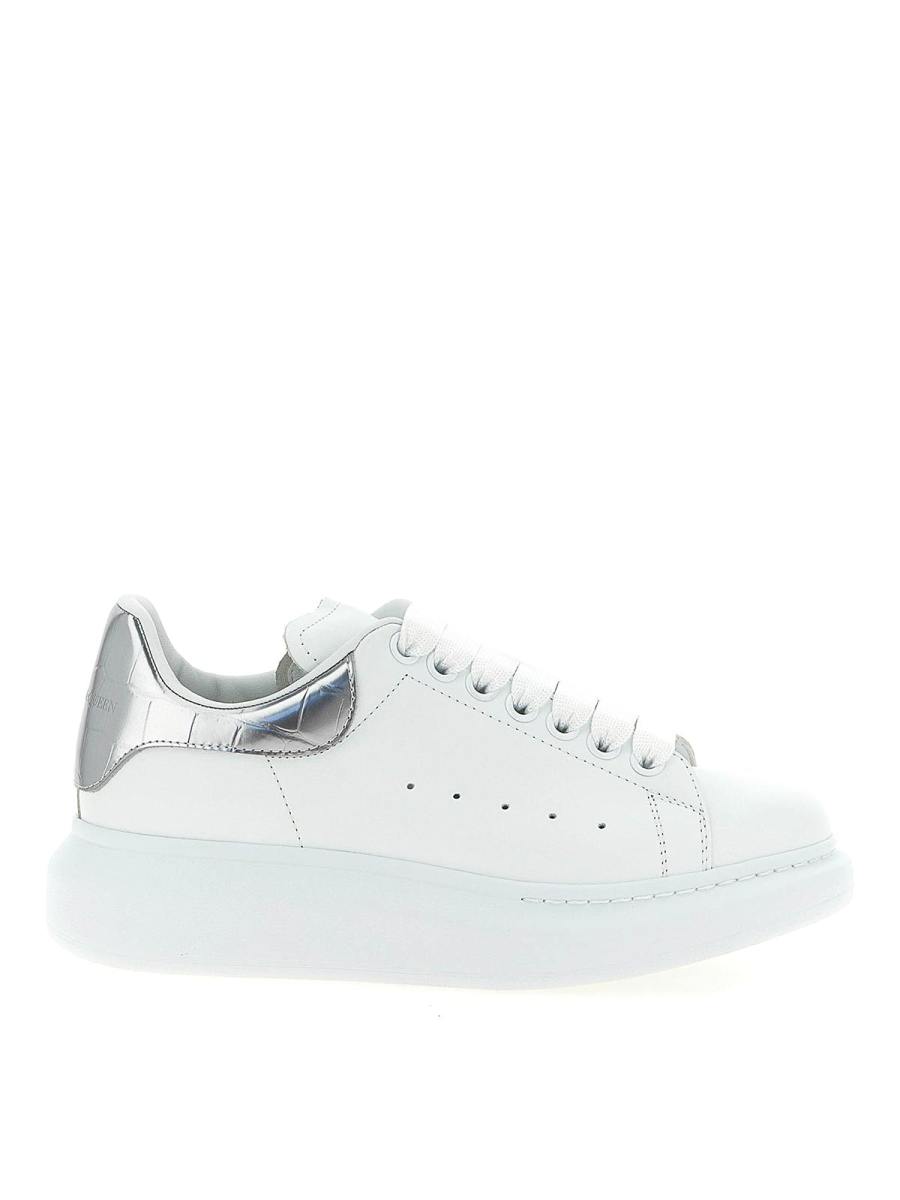 Alexander Mcqueen Baskets - Argent