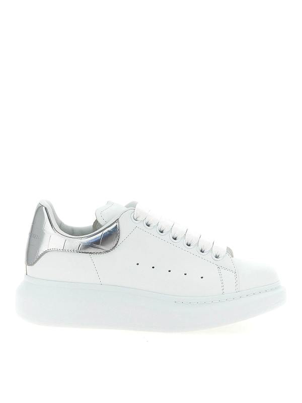 Alexander Mcqueen Baskets - Argent