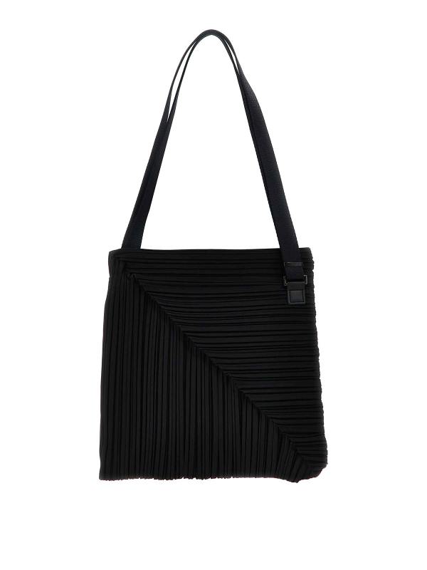 Pleats Please Issey Miyake Sac Bandoulière - Noir