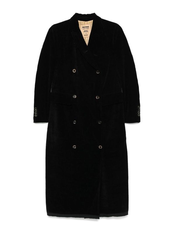 Uma Wang Manteau Court - Noir