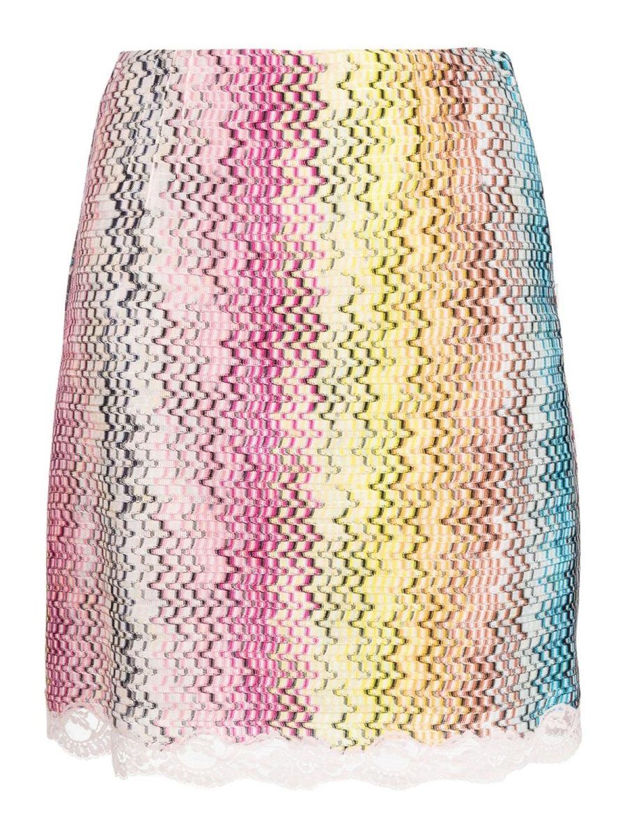 Missoni Jupe Midi - Multicolore