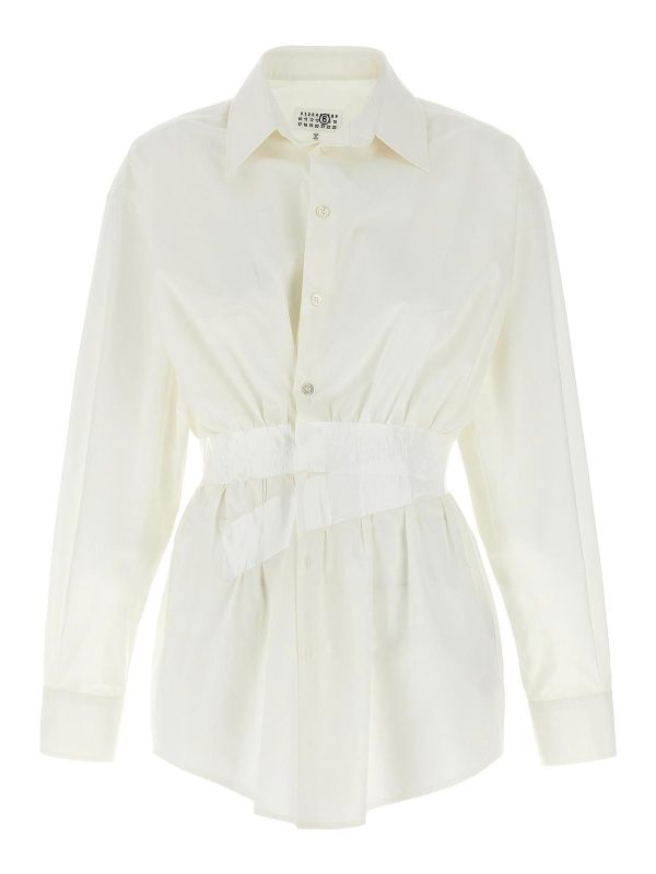 MM6 Maison Margiela Chemise - Blanc