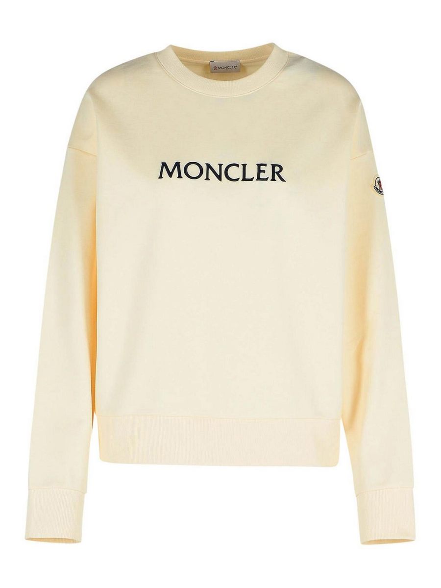 Moncler Sweat-Shirts - Blanc