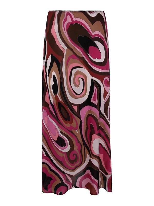 Rixo Jupe Midi - Rose