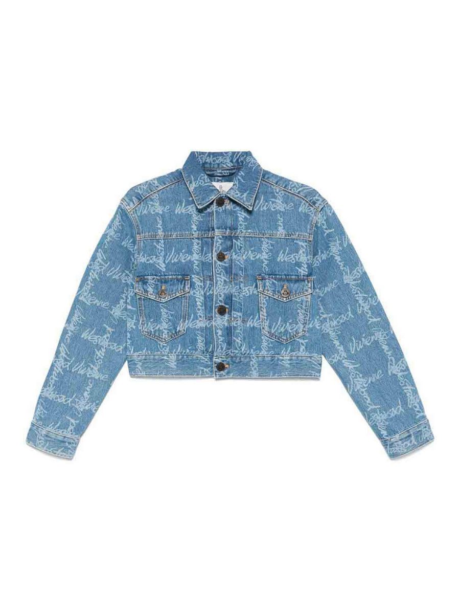 Vivienne Westwood Veste En Jean - Clair Délavé