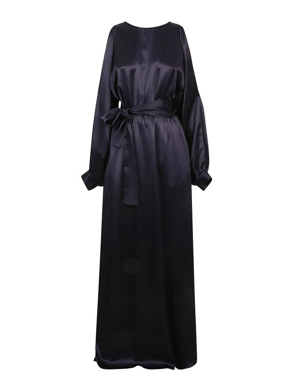 Eleventy Robe Au Genou - Bleu