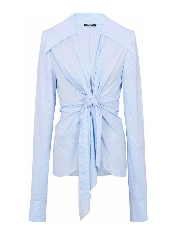 Balmain Chemise - Bleu Clair