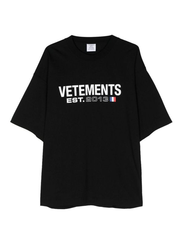 Vetements T-Shirt - Noir