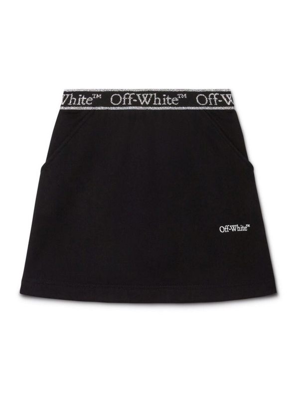 Off-White Jupe Midi - Noir