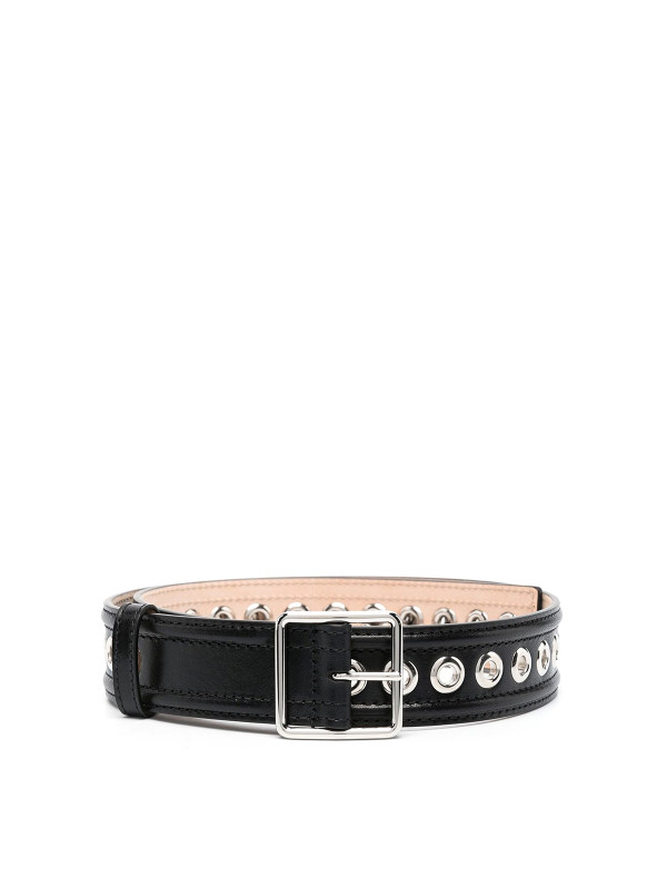 Alexander Mcqueen Ceinture - Noir