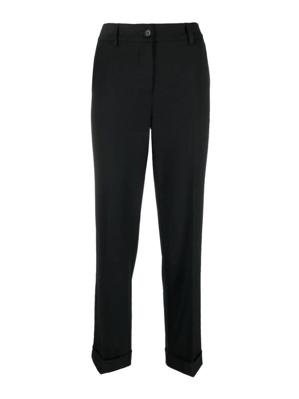 P. A.R. O.S. H. Pantalon Couturier - Noir