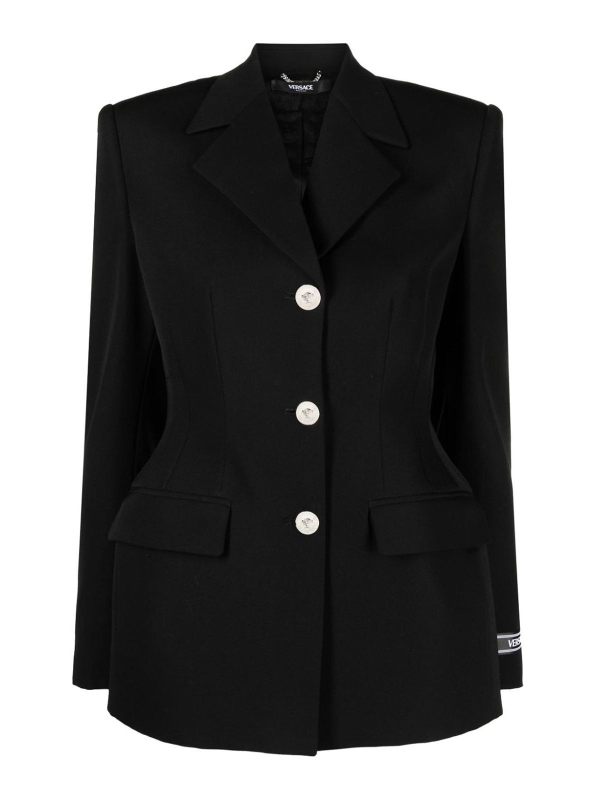 Versace Veste Casual - Noir
