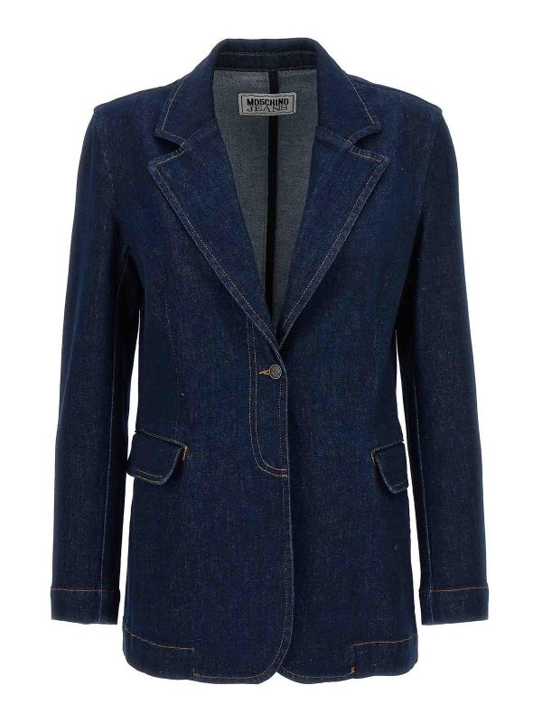 Moschino Jeans Blazer - Bleu