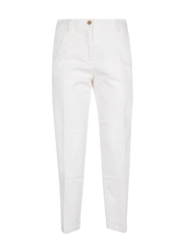 Skill & Genes Jean Droit - Blanc