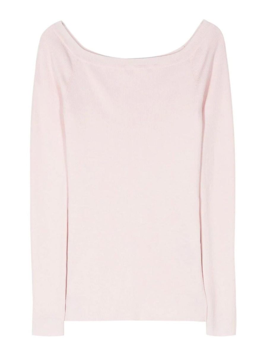 P. A.R. O.S. H. Pull Col Bateau - Rose