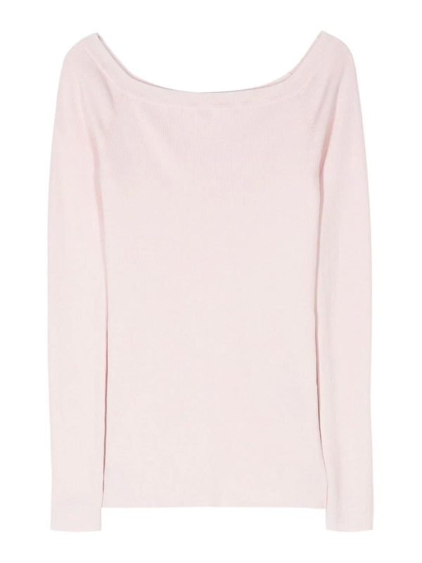 P. A.R. O.S. H. Pull Col Bateau - Rose