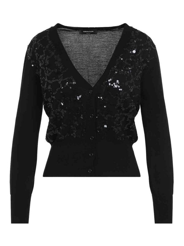 Fabiana Filippi Cardigan - Noir