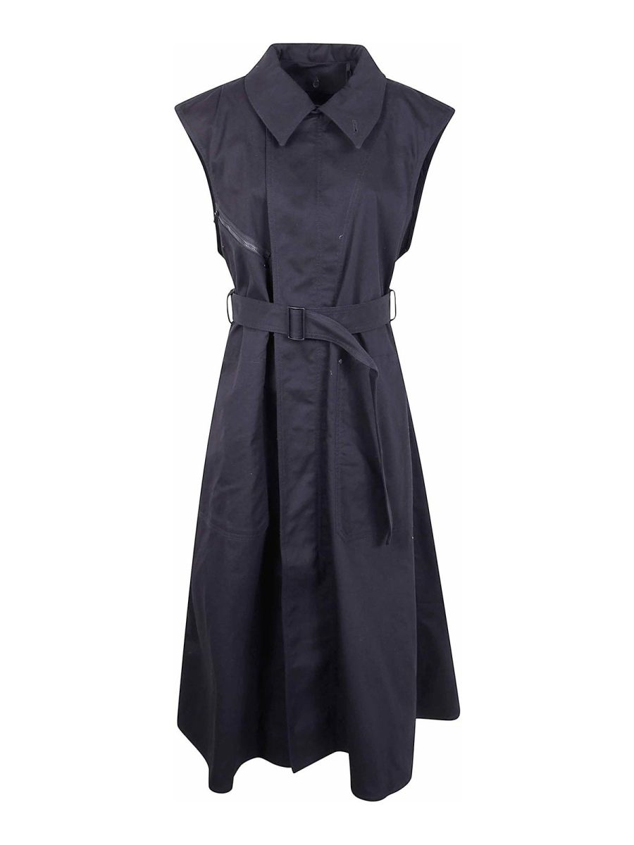 Y-3 Robe Au Genou - Noir