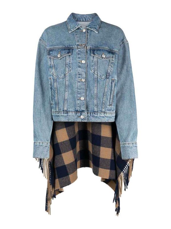 Moschino Jeans Veste En Jean - Denim