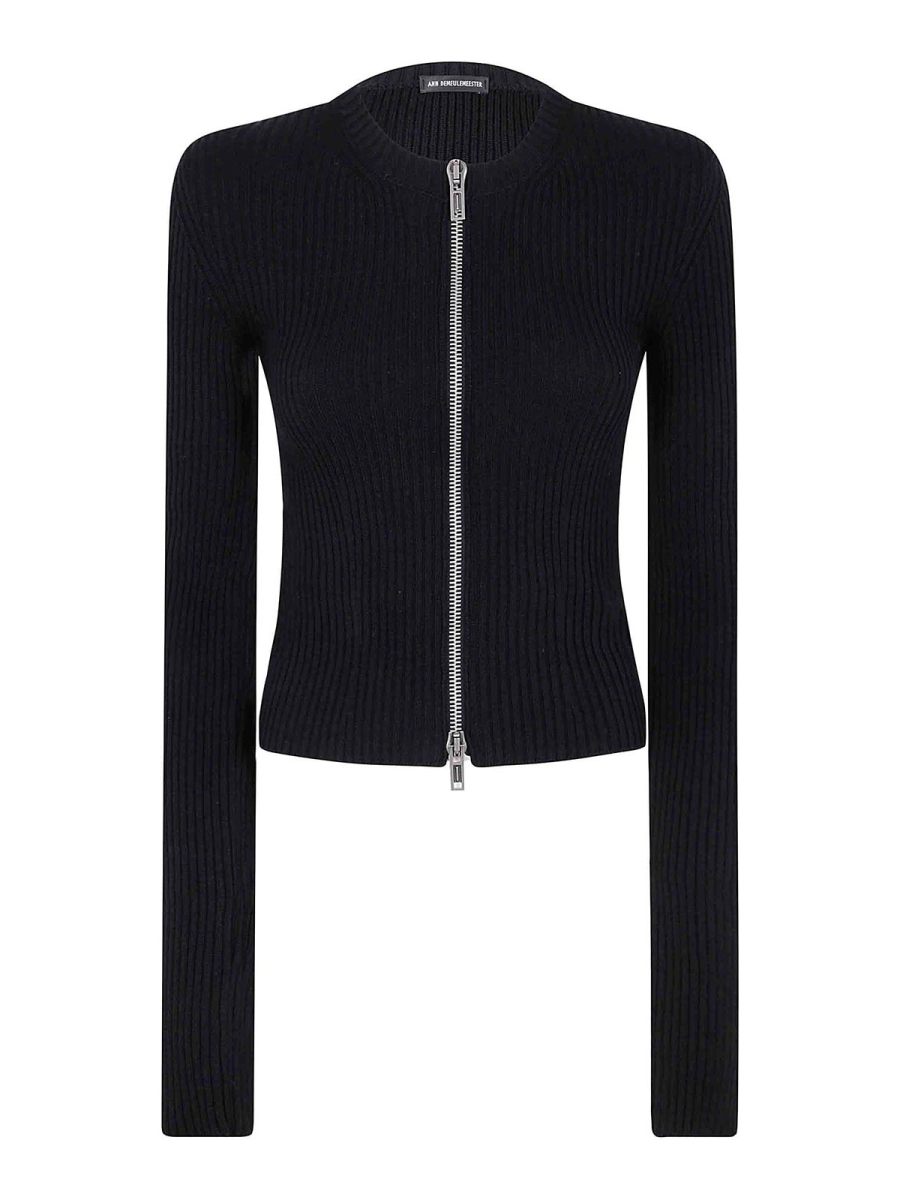 Ann Demeulemeester Cardigan - Noir