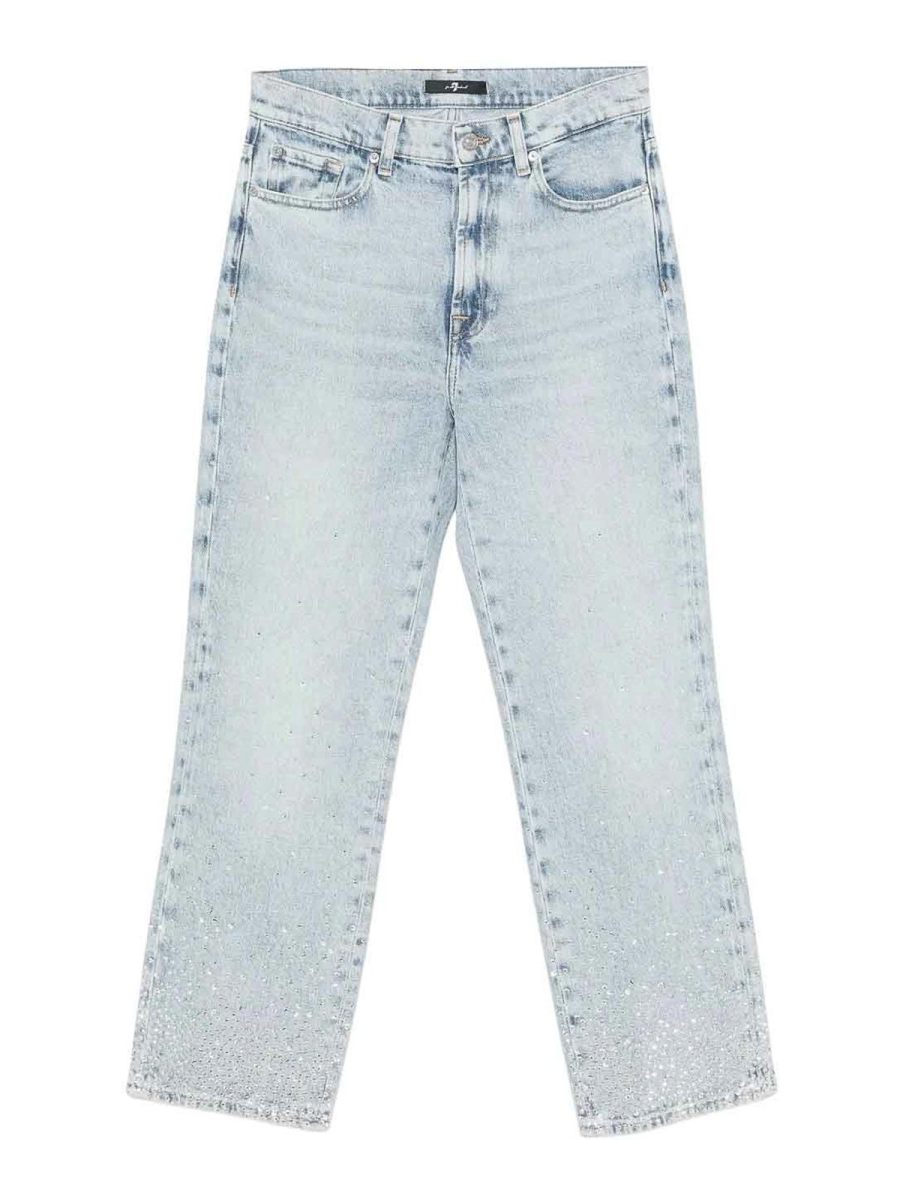 7 For All Mankind Jean Bootcut - Bleu