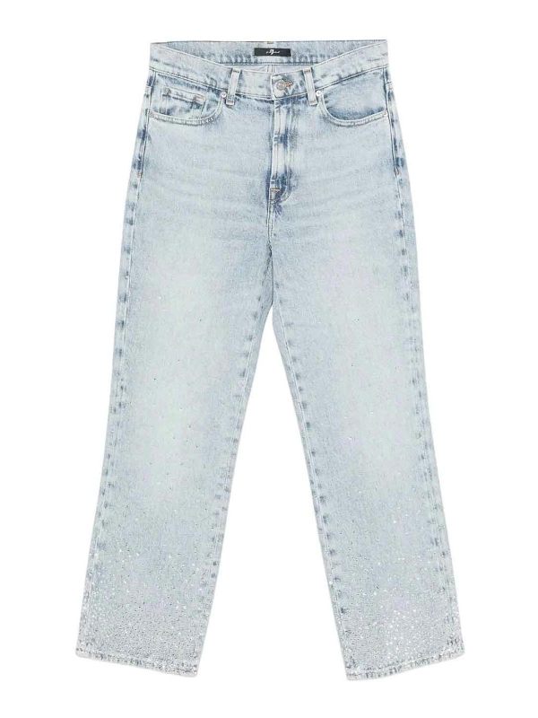 7 For All Mankind Jean Bootcut - Bleu