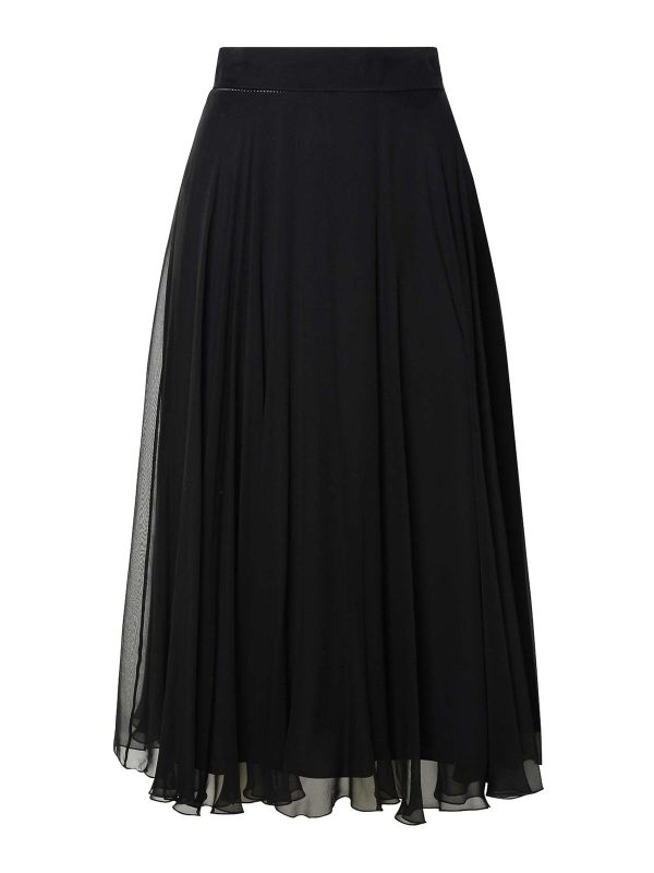 Dolce & Gabbana Jupe Midi - Noir