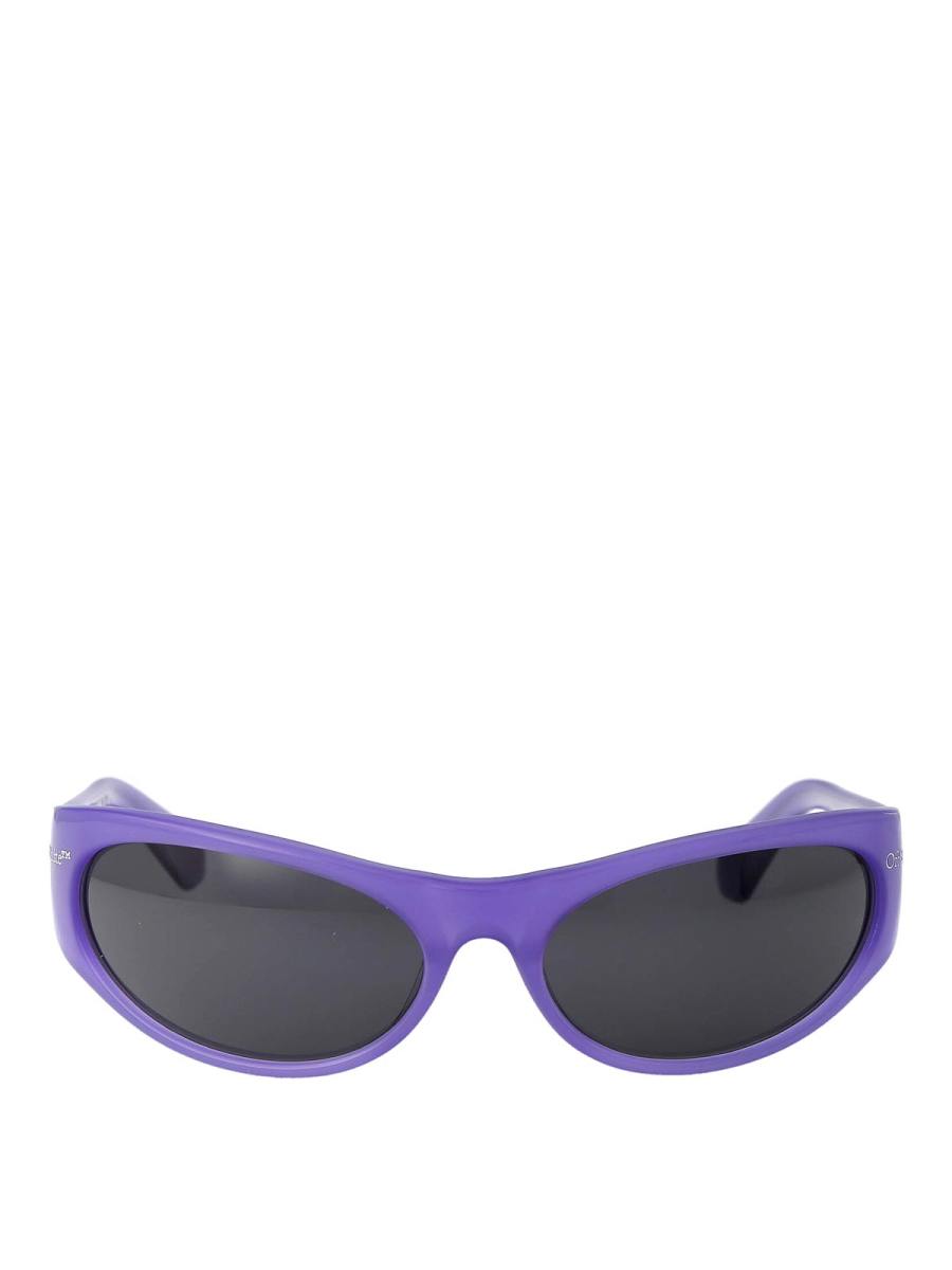 Off-White Lunettes De Soleil - Violet