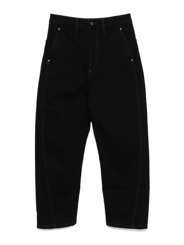Lemaire Pantalons Décontractés - Noir