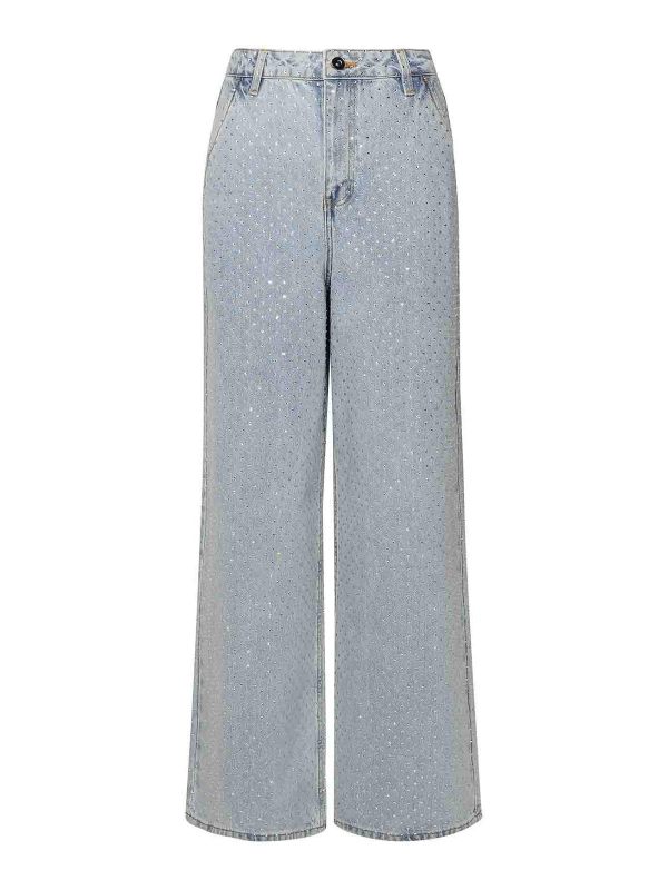 Self Portrait Jean Bootcut - Bleu Clair
